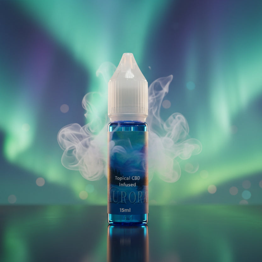 Aurora CBD Vape Juice - 15 ML CBD Infused Topical