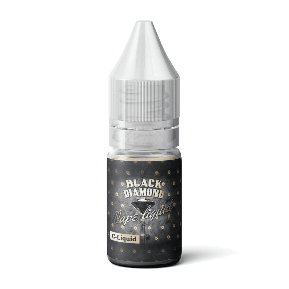 Black Diamond CBD Vape Juice - 10 ML - C-Liquid - CBD Infused Topical - Made in USA