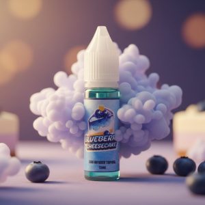 Blueberry Cheese Cake CBD Vape Juice - 15 ML - CBD Infused Topical - Made in USA