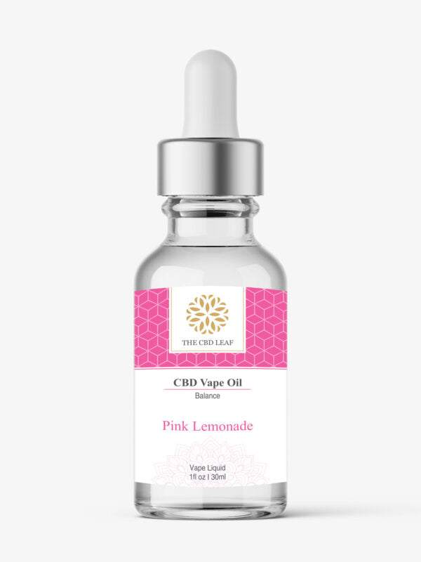 CBD Vape Oil - 30 ML - 1000 MG - 100% Natural - Made in USA