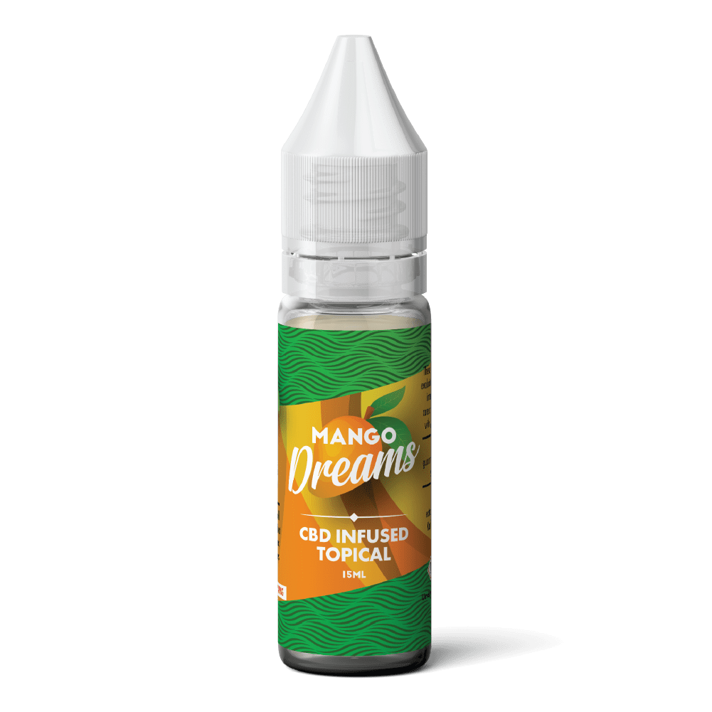 Mango Dreams Vape Juice - 15 ML - CBD Infused Topical - Made in USA