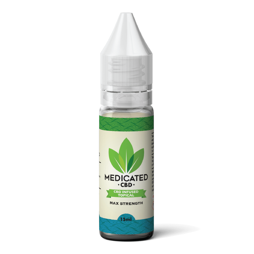 Medicated CBD Vape Juice - 15 ML - Max Strength - CBD Infused Topical - Made in USA
