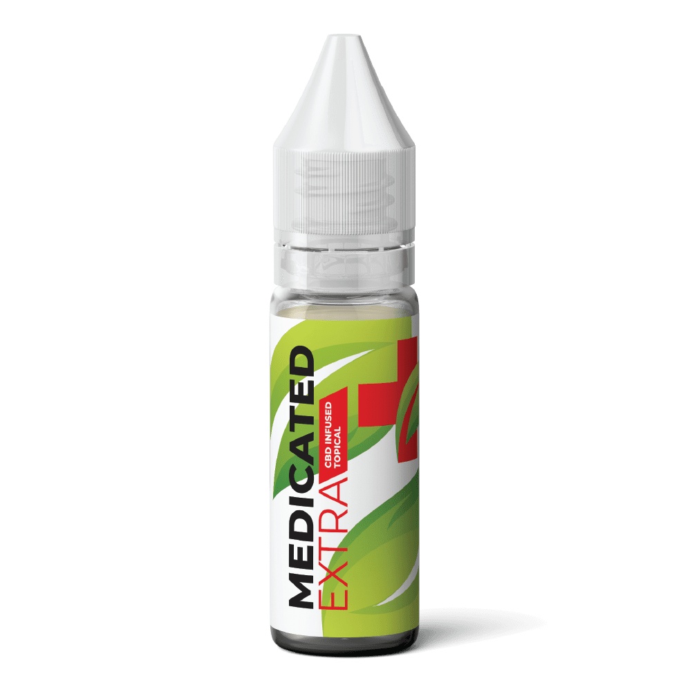 Medicated Extra Vape Juice - 15 ML - CBD Infused Topical - Made in USA