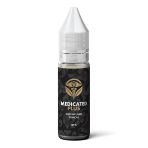 Medicated Plus Vape Juice - 15 ML - CBD Infused Topical - Made in USA