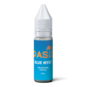 Oasis Blue Myst CBD Vape Juice - 15 ML - CBD Infused Topical - Made in USA
