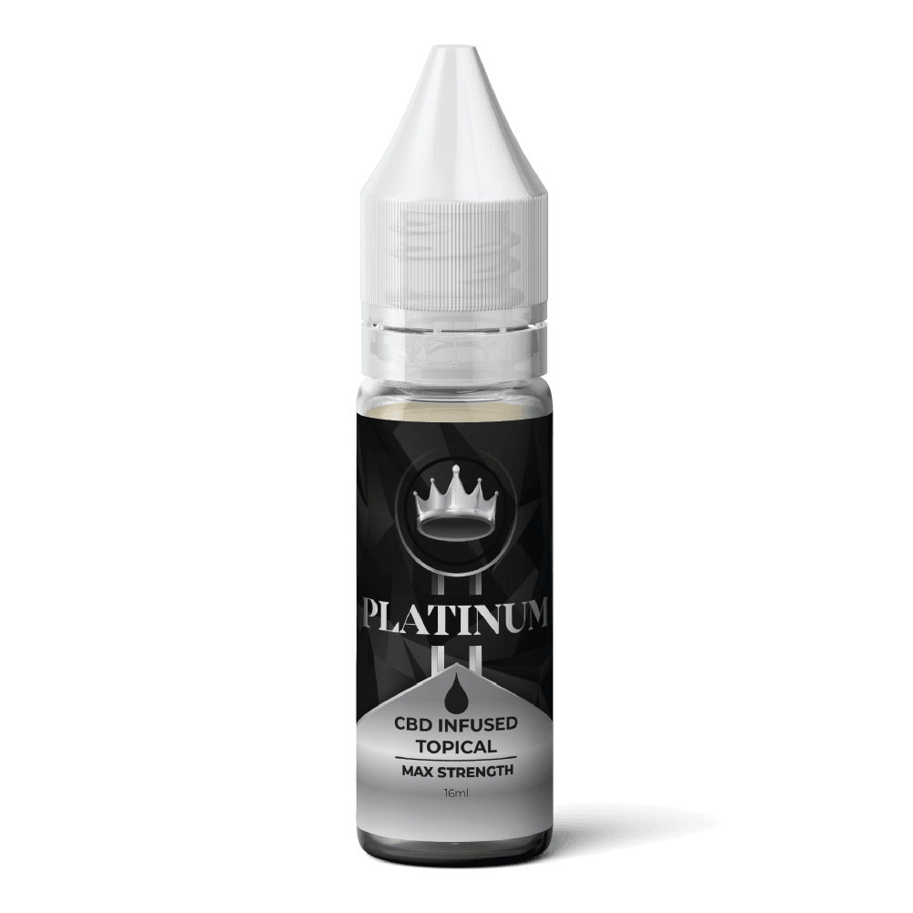 Platinum CBD Vape Juice - 16 ML - Max Strength - CBD Infused Topical - Made in USA