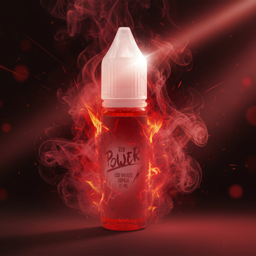 Red Power CBD Juice - 15 ML CBD Infused Topical