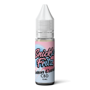 Snickle Fritz CBD Vape Juice - 15 ML - Cotton Candy - CBD Infused Topical - Made in USA