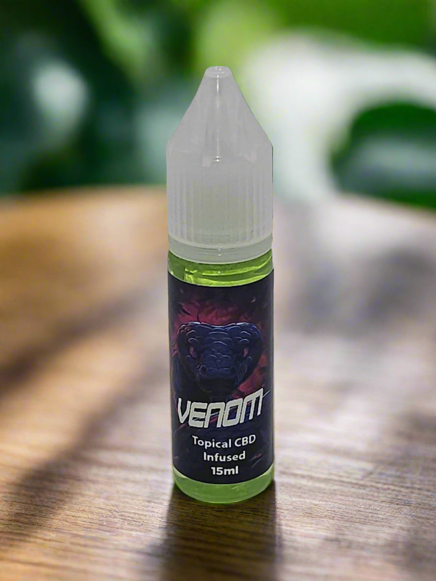 Venom CBD Vape Juice - 15 ML - CBD Infused Topical - Made in USA