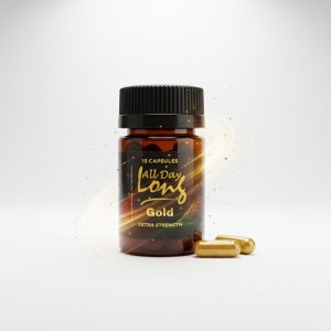All Day Long Gold Herbal Capsules - 15 Capsule Pack Made in USA