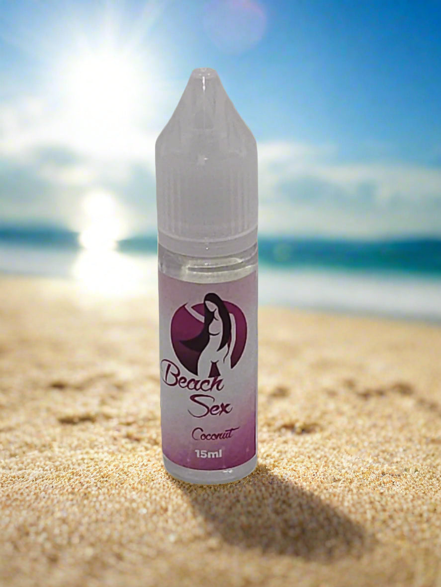Beach Sex CBD Vape Juice - 15 ML - Coconut Flavor - CBD Infused Topical - Made in USA