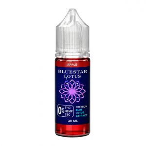 Bluestar Apple Premium THC-Free Vape Juice