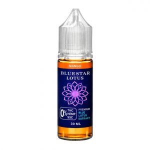 Bluestar Mango Premium THC-Free Vape Juice