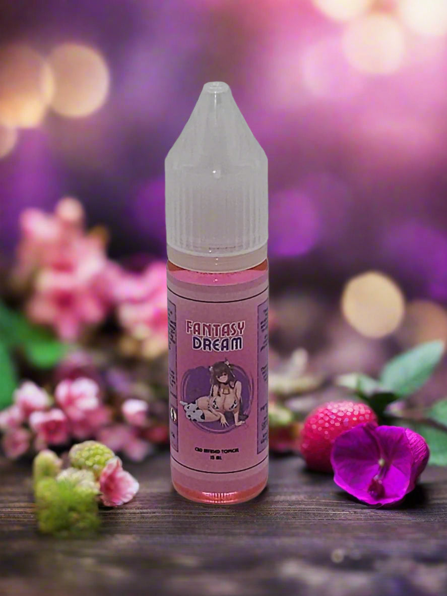 Fantasy Dream CBD Vape Juice - 15 ML - CBD Infused Topical - Made in USA