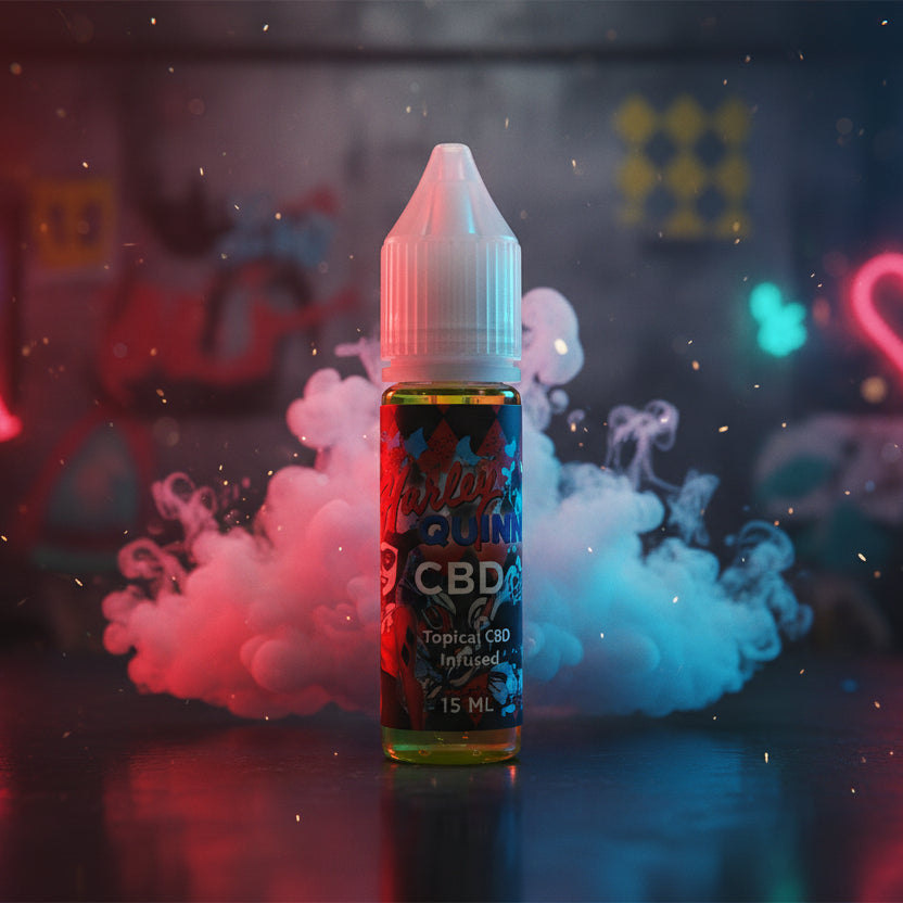 Harley Quinn CBD Vape Juice - 15 ML - CBD Infused Topical - Made in USA
