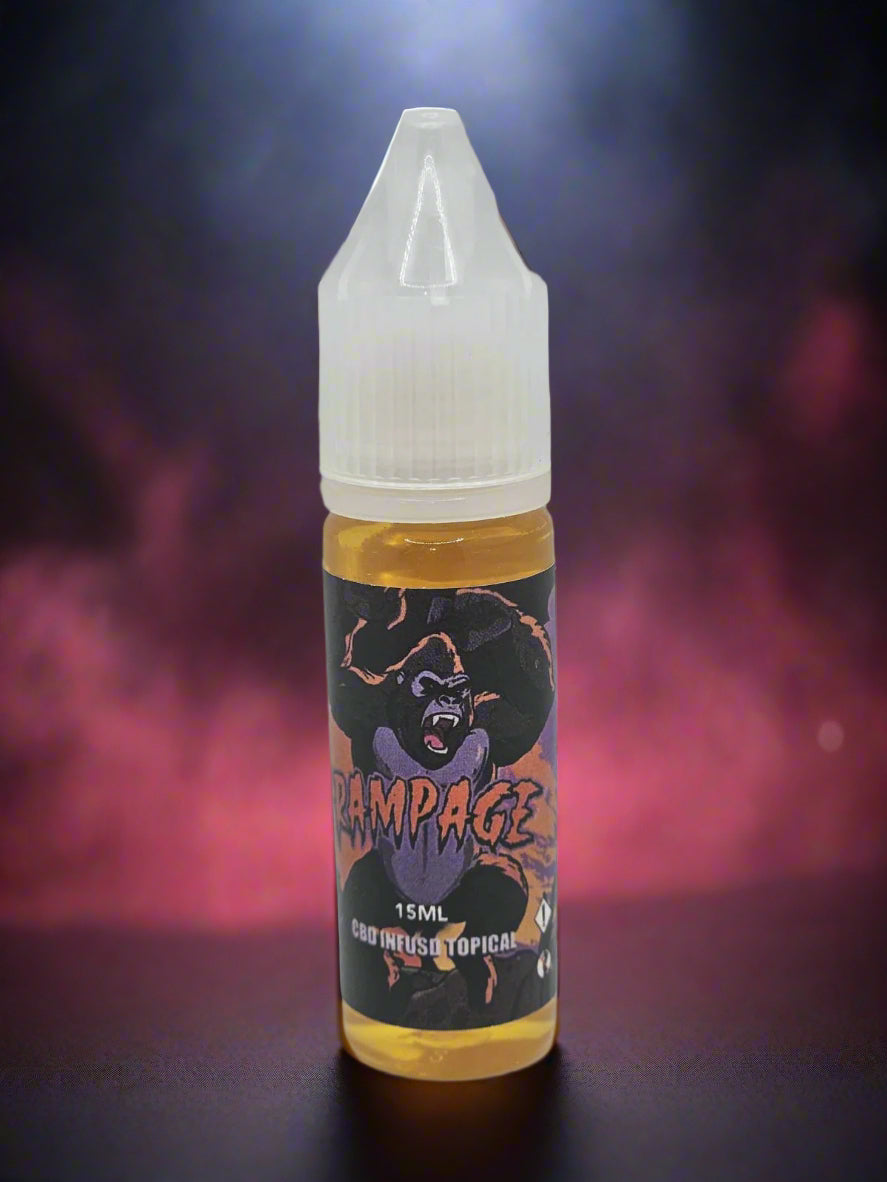 Rampage CBD Vape Juice - 15 ML - CBD Infused Topical - Made in USA
